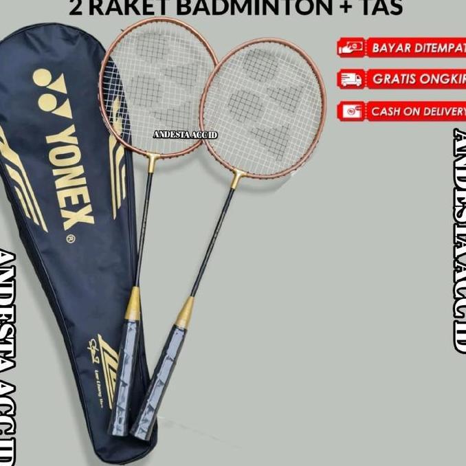 Raket Badminton Anak Carbonex 9 Paket Lengkap
