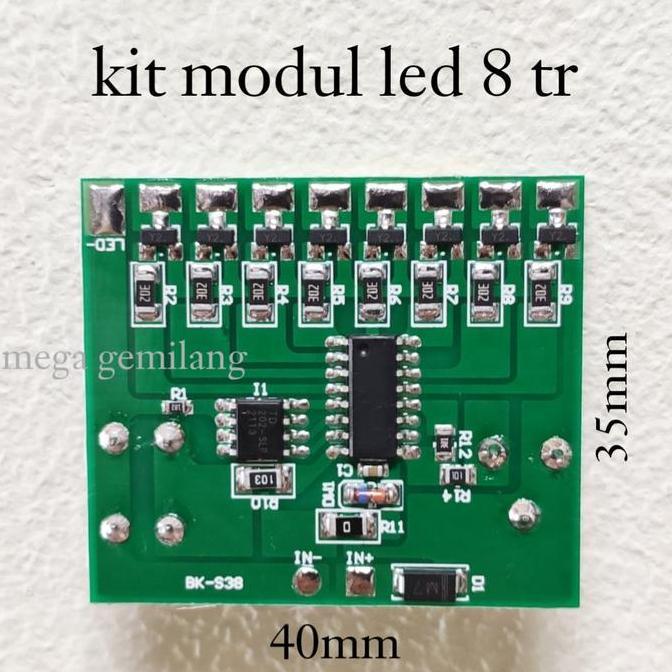 KIT MODUL LED KEDIP 10 KOMBINASI BK-S38 MEGAMJ