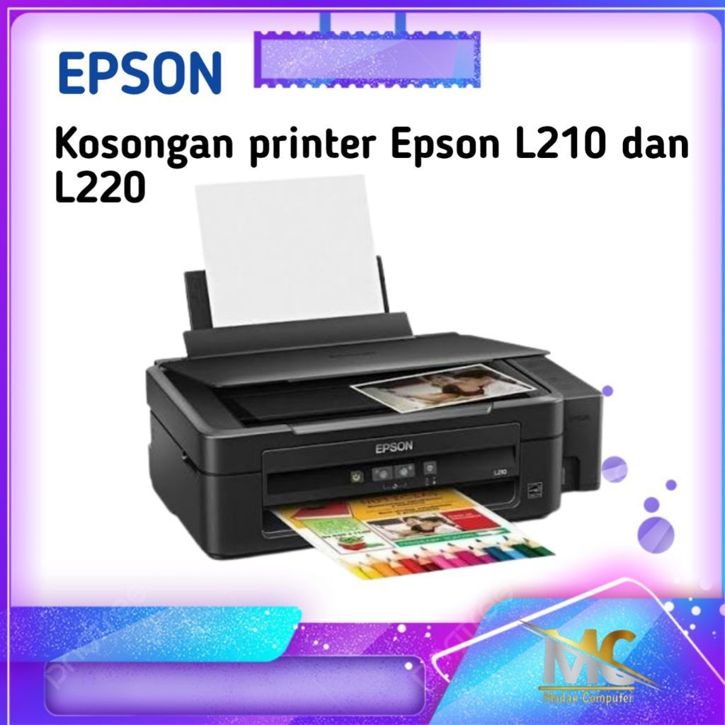 kosongan printer Epson L210 dan L220 tanpa printer head
