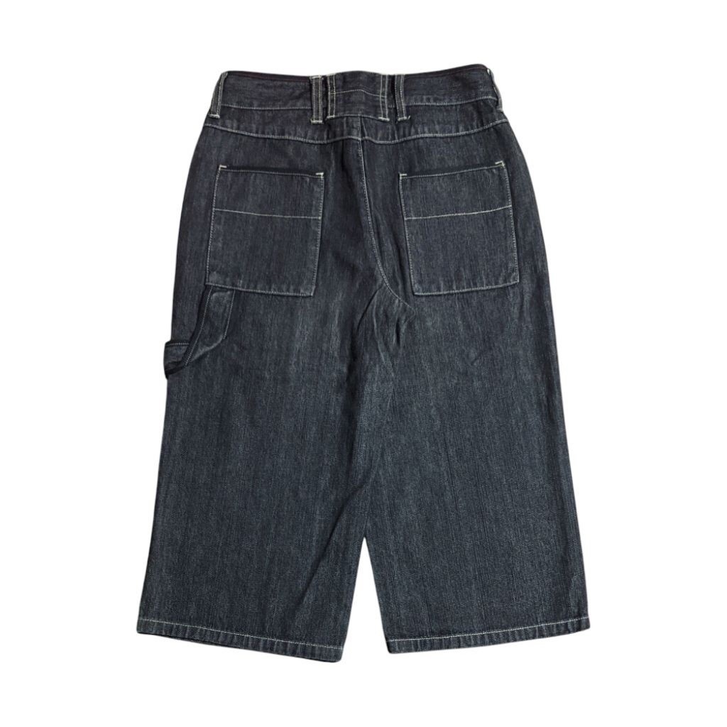 Size 26 Celana Pendek Shortpants Jeans Jorts Carpenter Dark Grey Washed Second Preloved #CP66