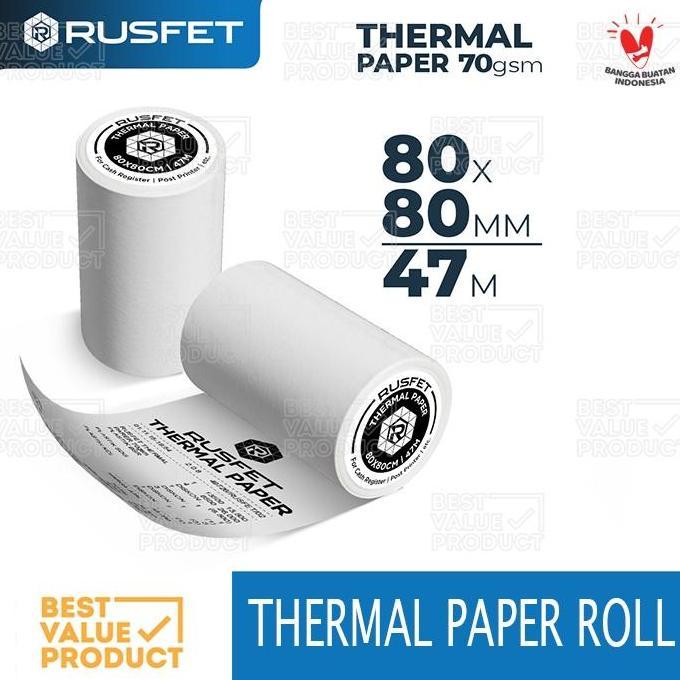 Thermal Paper 80 x 80 / Kertas Struk Thermal 80x80