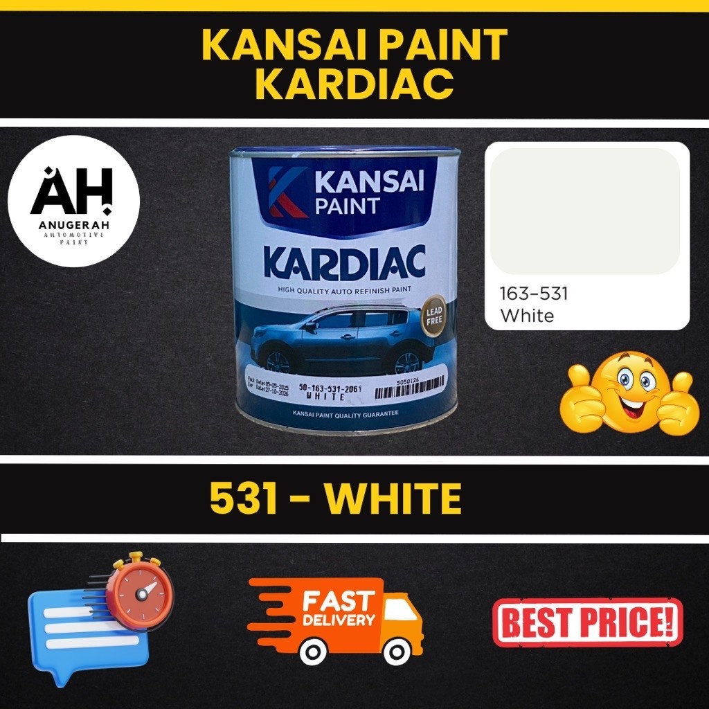 KANSAI PAINT CAT NC KARDIAC WHITE (1KG)