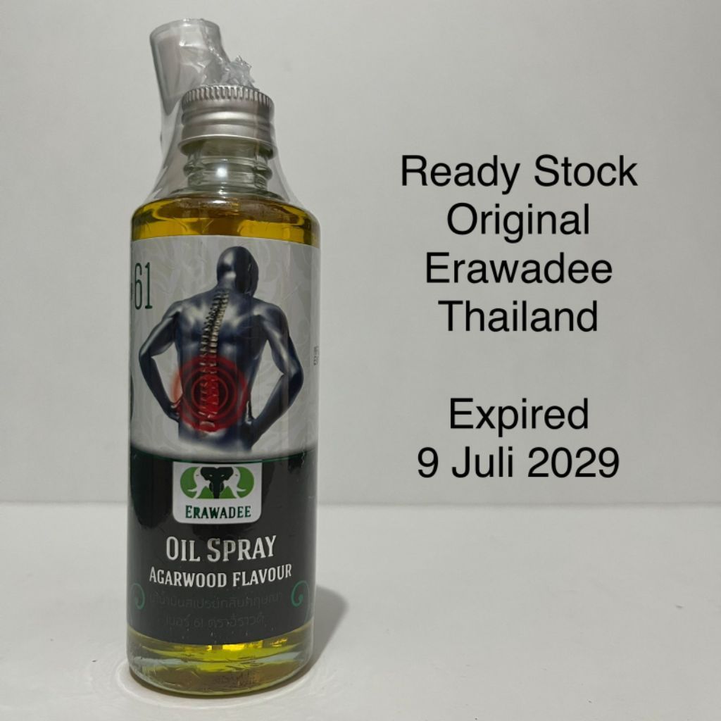 Erawadee 61 / Erawadee Spray No. 61 / Erawadee dengan minyak Gaharu / Erawadee Original Thailand