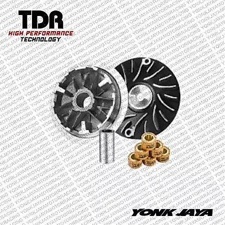 PULLEY TDR V.23 + ROLLER TDR 11GR ALL NEW NMAX/AEROX/NMAX