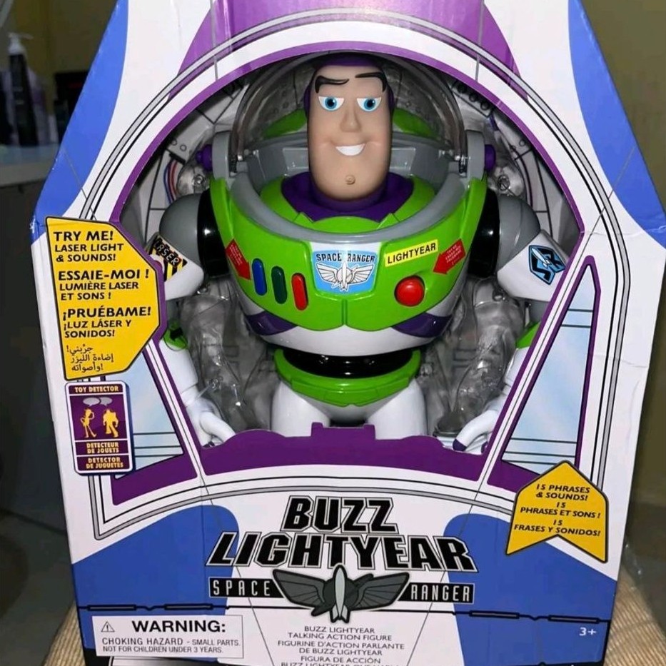 Disney Store Toy Story Buzz Lightyear Interactive Talking Action Figure