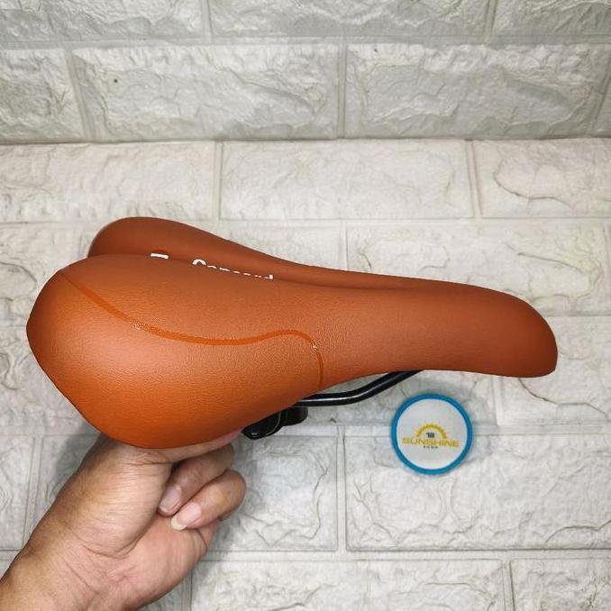 Sadel Dudukan Sepeda Warna Coklat CONCORD Folding Bike MTB Federal BMX Fixie