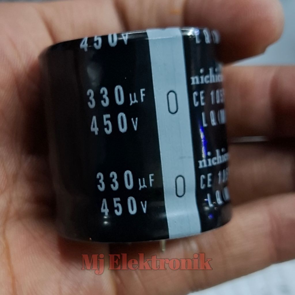 Elco Nichicon 330uf 450v Elko 330uf 450v Berkualitas