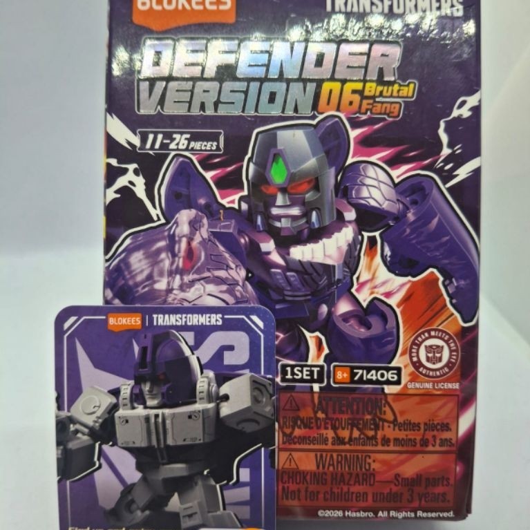 BLKS Transformers Defender Series 6 Astrotrain OFC