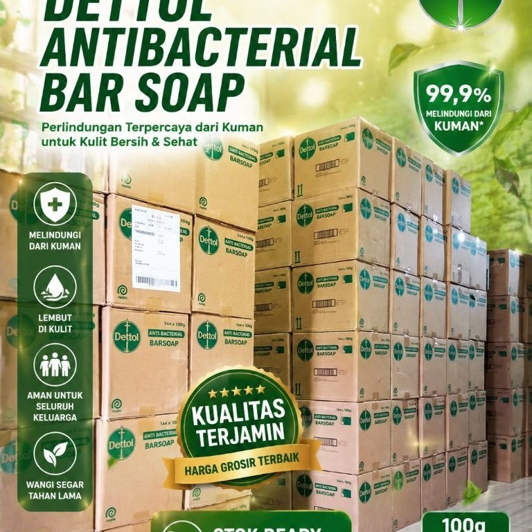 Sabun Dettol 100g 1dus