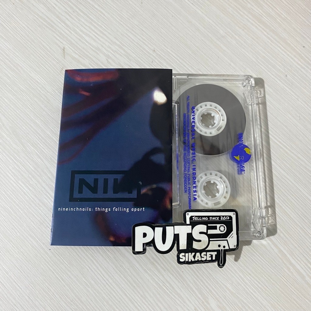 kaset pita Nine Inch Nails - Things Falling Apart, ORIGINAL