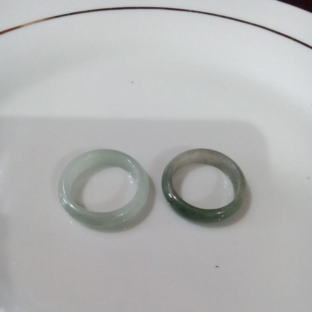 Cincin Giok Burma Asli Natural Ring Jade Burma