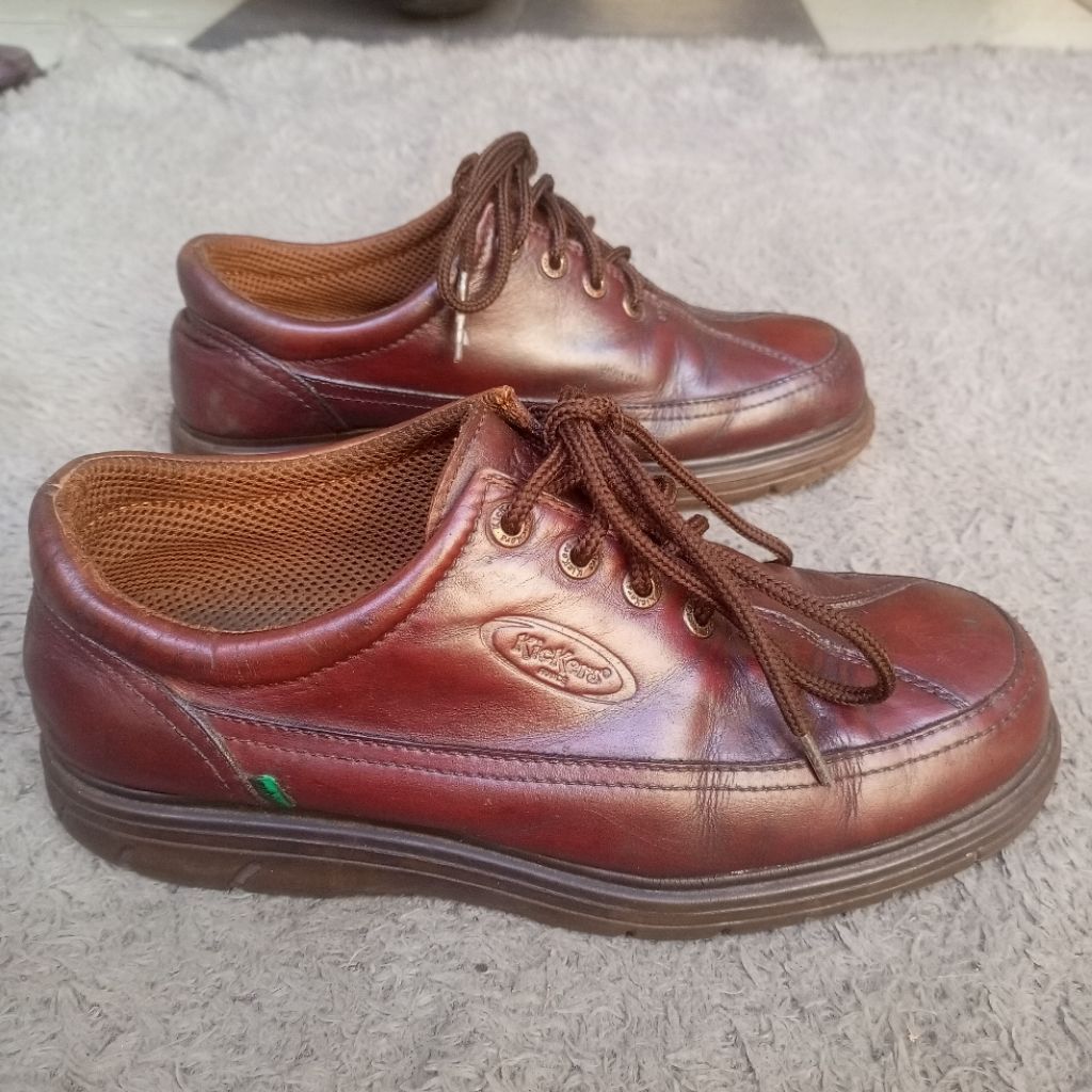 ORIGINAL SEPATU KICKERS SIZE 42 CASUAL KULIT PRIA WANITA PRELOVED