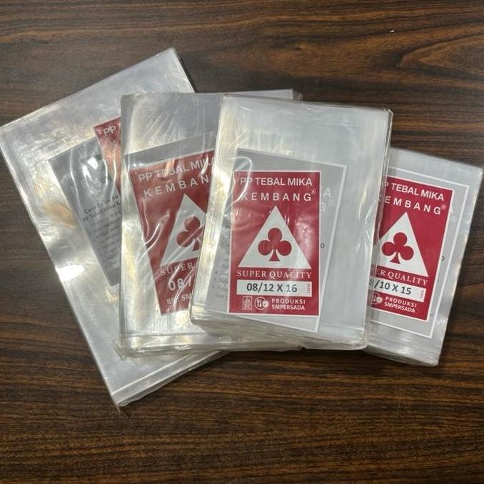 Plastik Pp Tebal Mika 0.8 | Plastik Pp Bening Isi 500 Gram