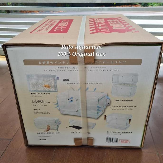 Kandang Akrilik & Kaca Hamster/dll OriginalGex Glass Harmony450Premium