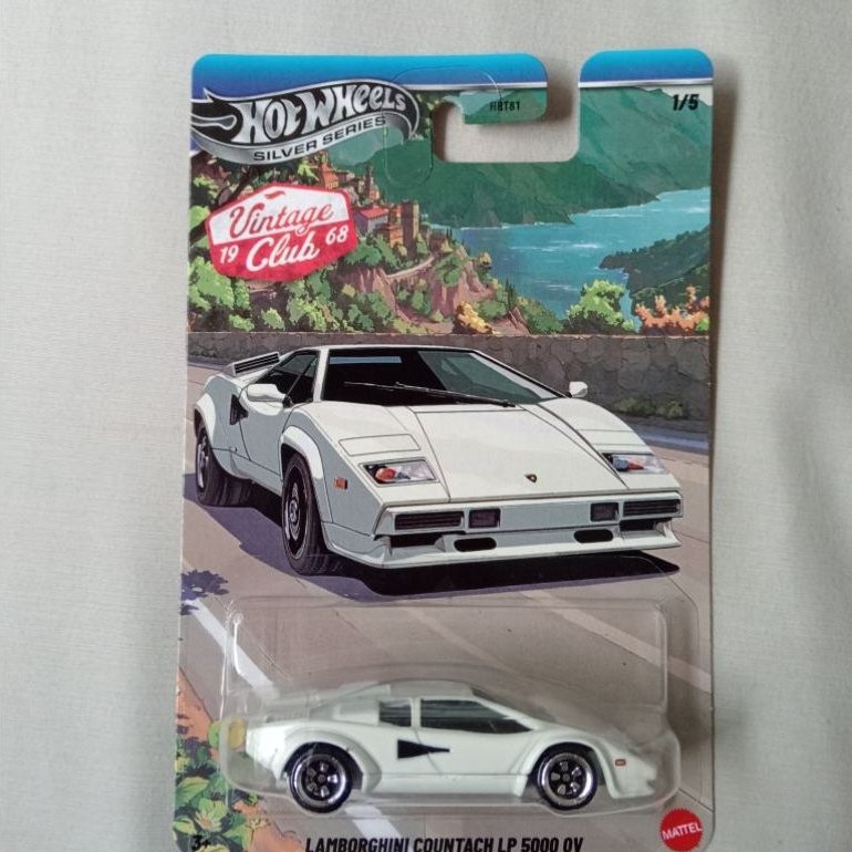 Hotwheels Vintage Club 1968 Lamborghini Countach LP 5000 OV
