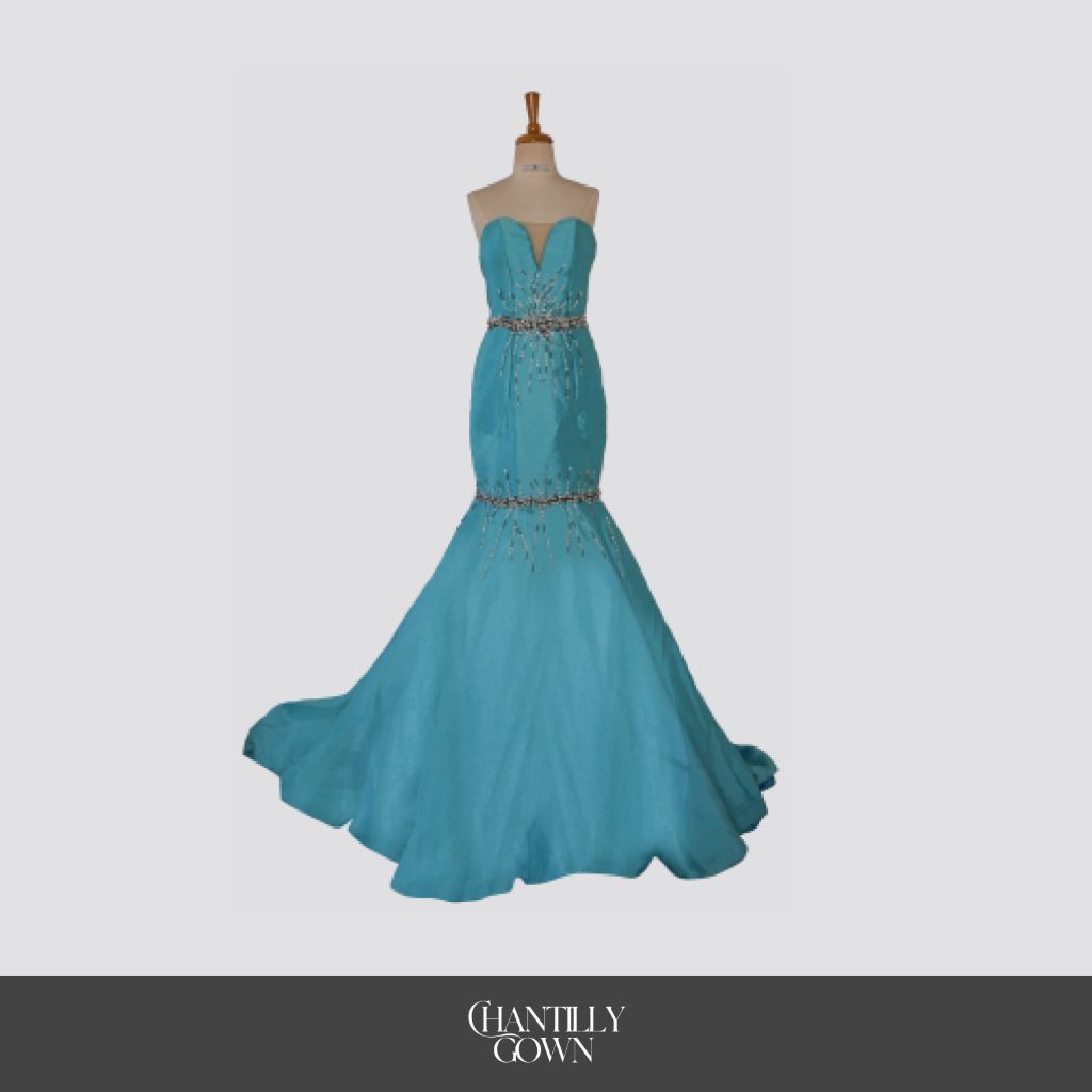 EVENING GOWN 64 - CHANTILLY GOWN - MERMAID GOWN