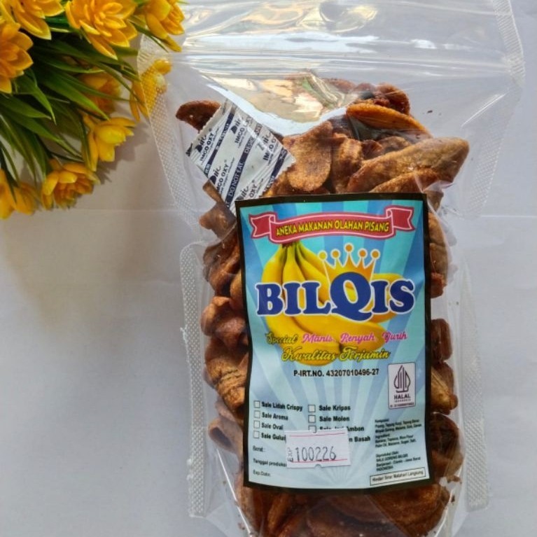 SALE BILQIS PISANG KERING /KRIPAS