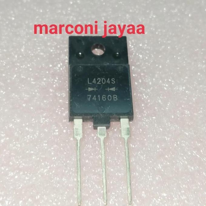 DIODA L4204S 20A 400V FAST RECOVERY EPITAXIAL NJ79