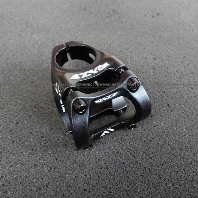 STEM RAZE AM ENDURO - Stem Pendek RAZE - Stem MTB Oversize Raze Hitam