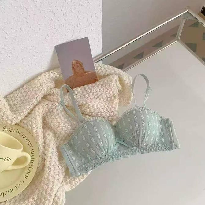 Sayishop Bra Tanpa Tali & Kawat Setengah Cup, Push-Up Dada Kecil, Tanpa Jahitan