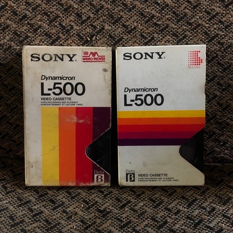 Kaset Betamax Sony jadul