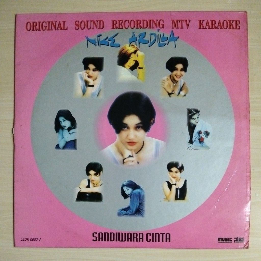 LASER DISC - NIKE ARDILLA - SANDIWARA CINTA - ORIGINAL SOUND RECORDING MTV KARAOKE - Bekas Murah Ori