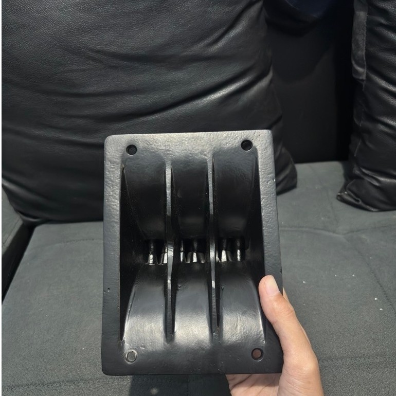 HORN TWEETER HARMONIKA SINGLE UKURAN 12X17CM BAHAN COR ALUMINIUM DIRAL