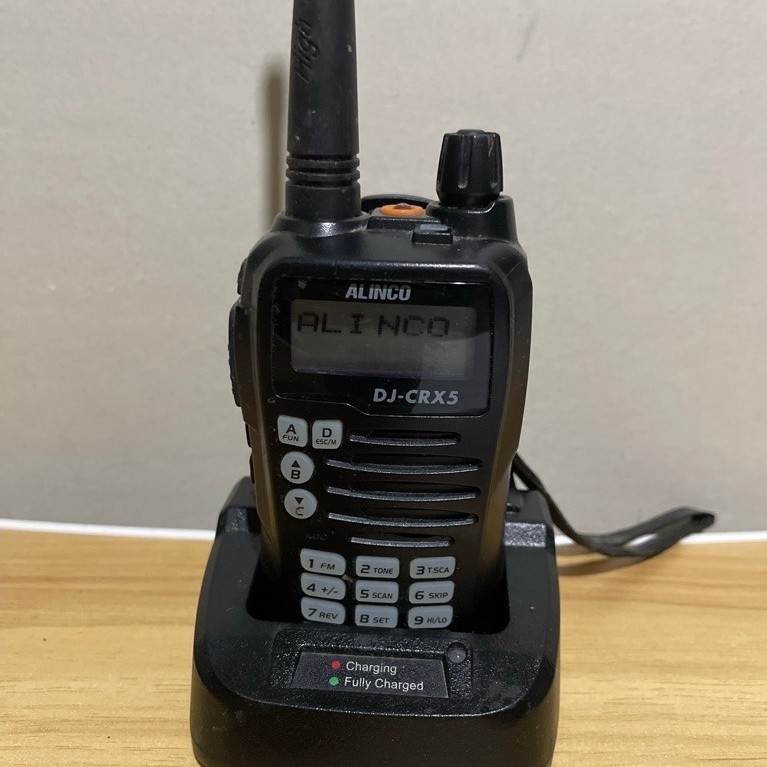alinco dj-crx5 ht dual band bahan