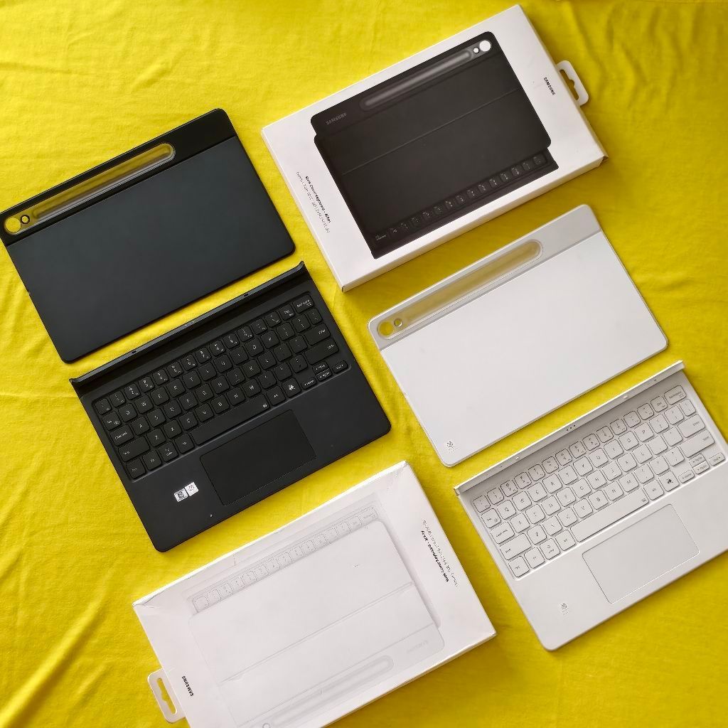 Keyboard Samsung Tab S9 | S9 FE | S10 lite | S10 Fe pakai with  Trackpad | Touchpad preloved second 