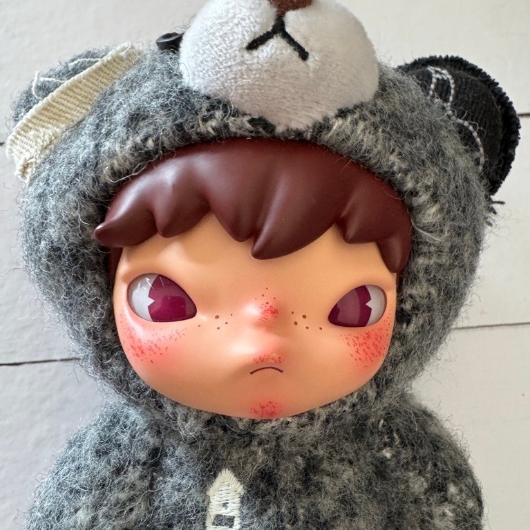 Plush Doll Pendant - Hirono Road Journal Series, Lembut, Berkualitas, Desain Unik - Frostfall Hour