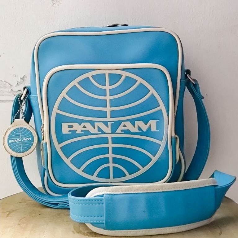 PAN AM Retro Style Slingbag Shoulderbag Messengerbag