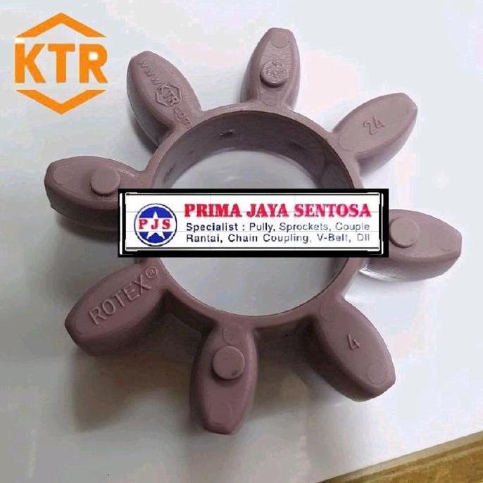 Rubber Gr 24 Rotex ( Karet Rubber Coupling Rotex Ktr Gr 24 ) Ktr Jerman Original
