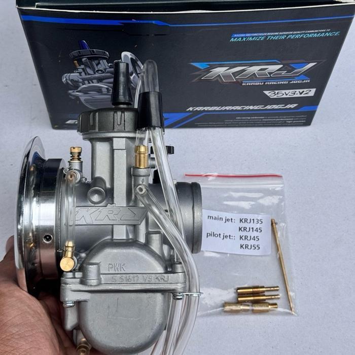 Karburator Pwk Krj (V3) Superflow + Velocity Cnc 33 35 38 Original Dan Terpercaya