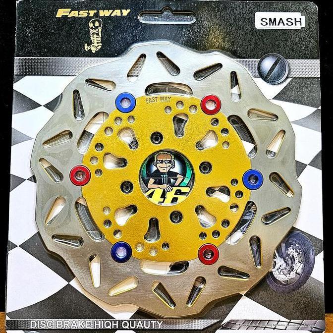 Piringan Cakram variasi gerigi Depan Smash / Spin / Hayate / Arasi / Shogun 125 / Skydrive / Skywave