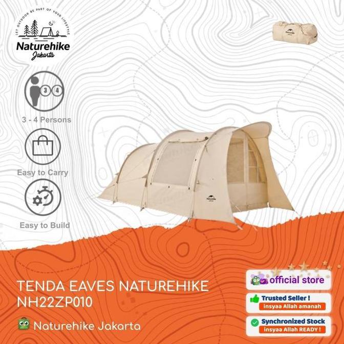 TENDA COTTON EAVES / TUNNEL / CAMPING / GLAMPING NATUREHIKE NH22ZP010
