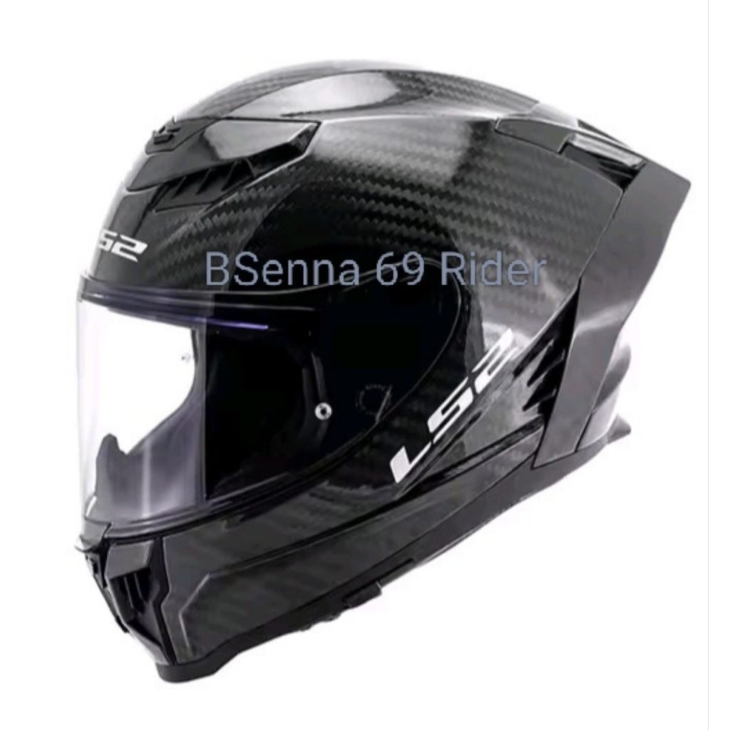 helm LS2 full face Dragon Carbon Fiber