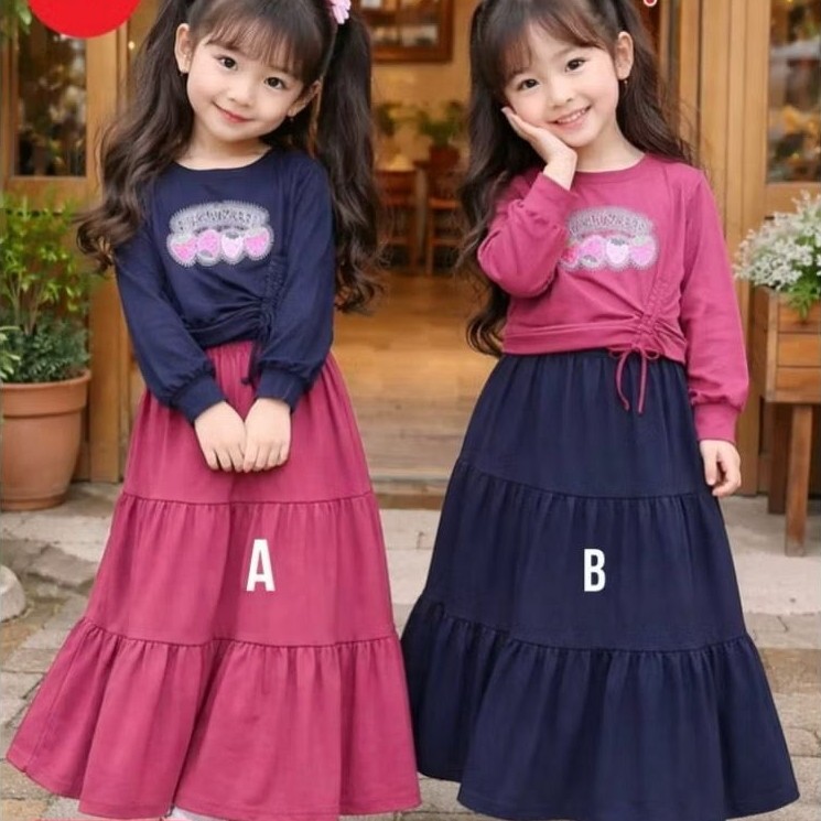 GAMIS 2IN1 SWEATER SERUT MUBA JR