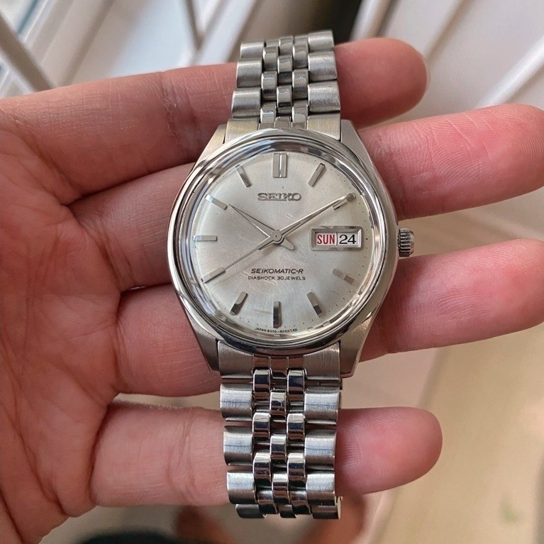 Seikomatic-R seiko dolphin Ref 8306-8000 seikosha automatic movement 30 jewels, kondisi istimewa mul