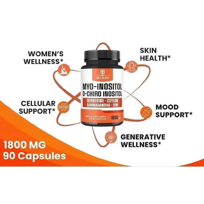 Welbuda Myo-Inositol & D-Chiro Inositol [Ori] Ez
