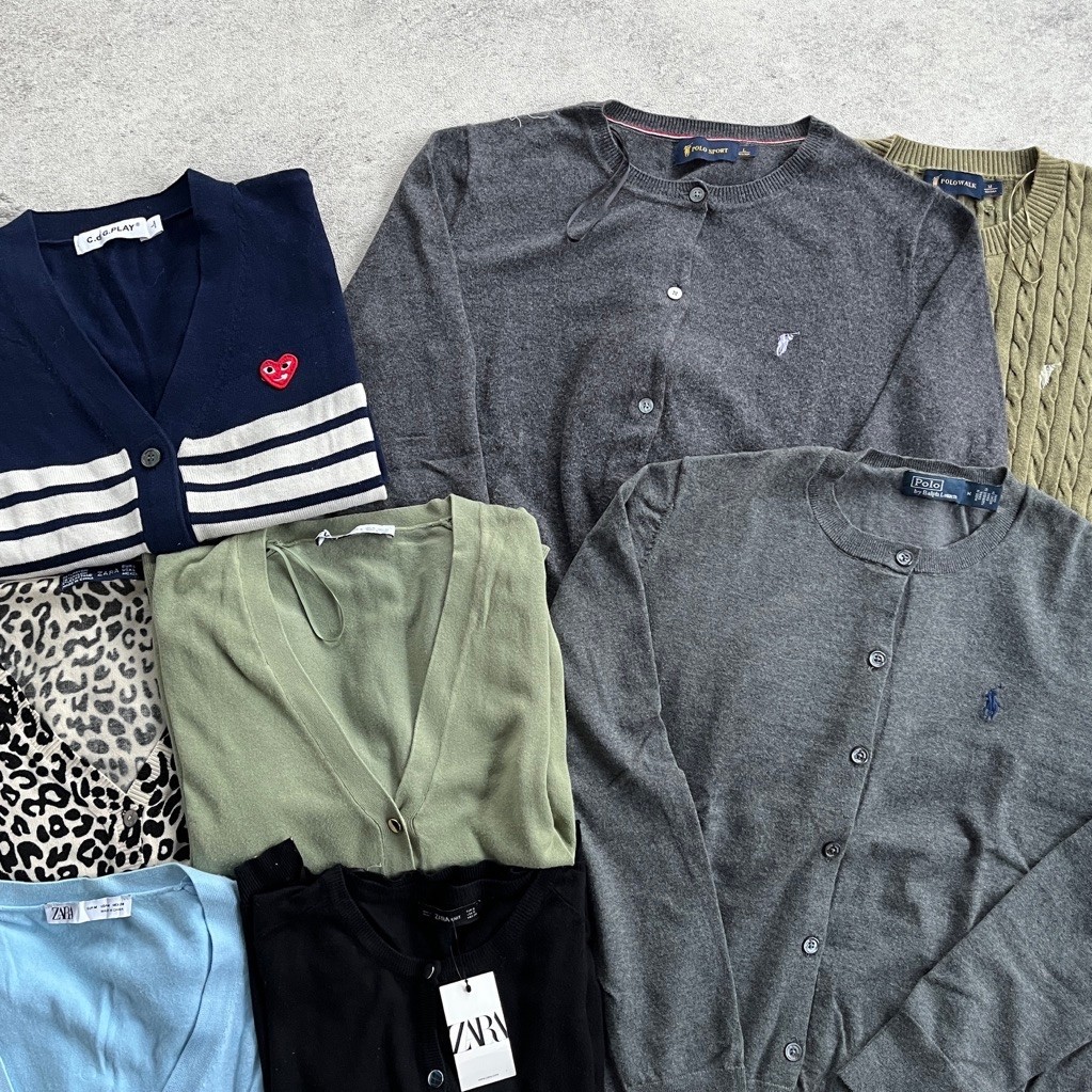 Cardigan Branded ZARA, POLO, CDG, ATG Premium