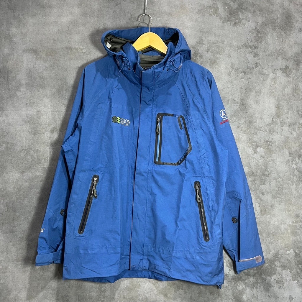 Windbreaker Kolon sport blue original second preloved