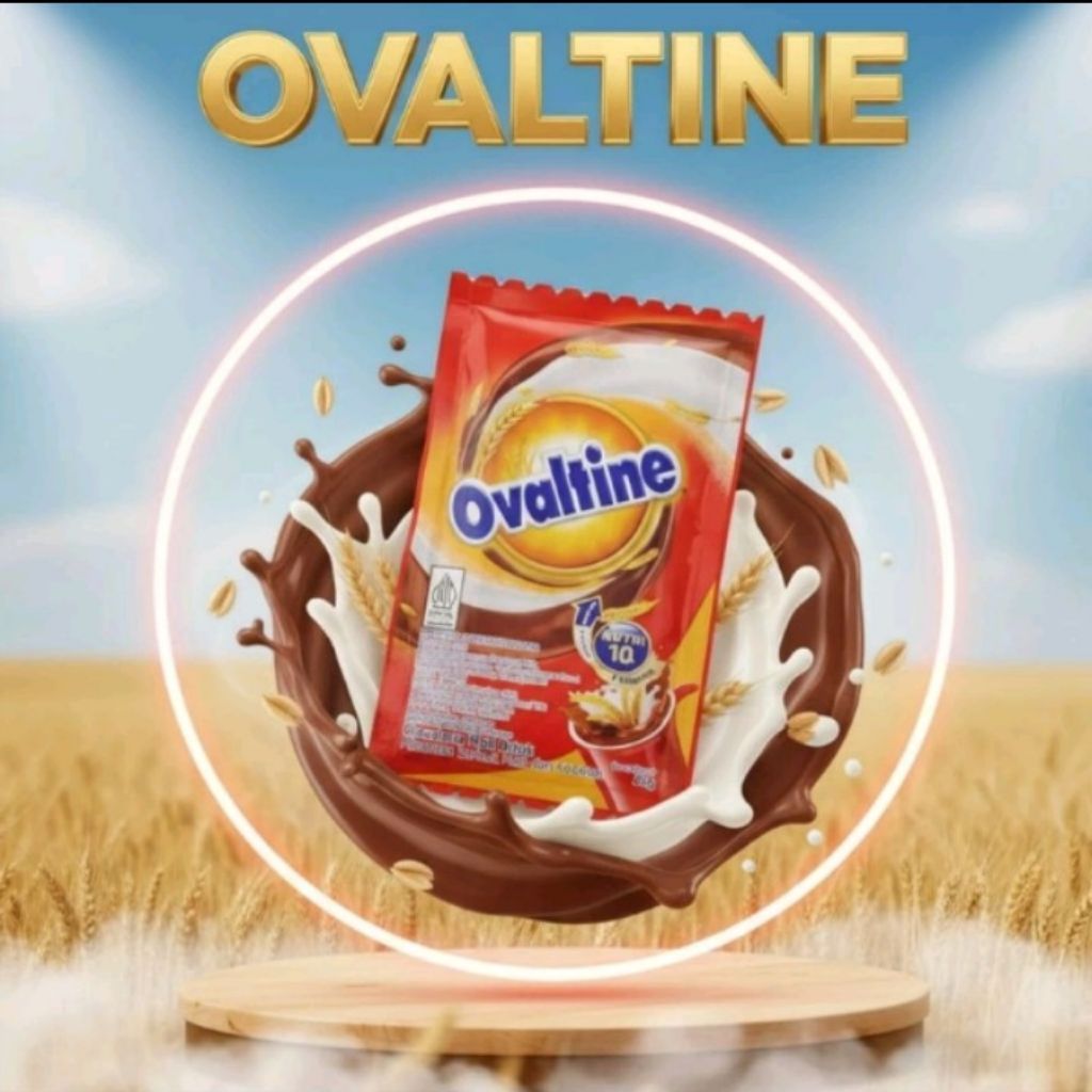 Ovaltine Cokelat Malt 22gr Isi 5 Sachet.