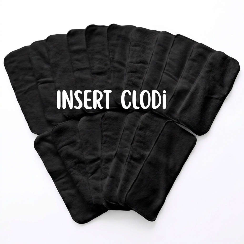 Insert Clodi 4 Layer Bahan Microfiber / Handuk