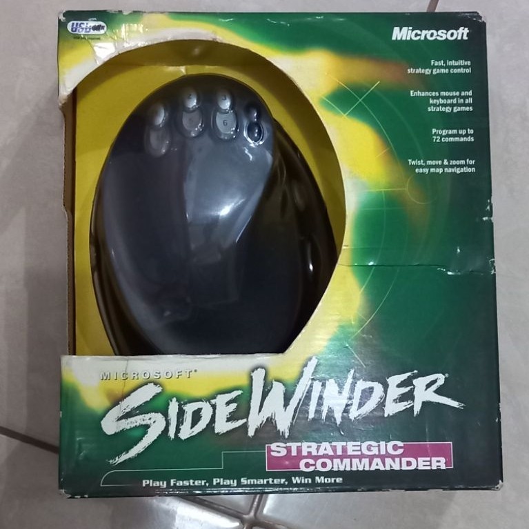 Microsoft SideWinder Strategic Commander PC Gaming Controller
