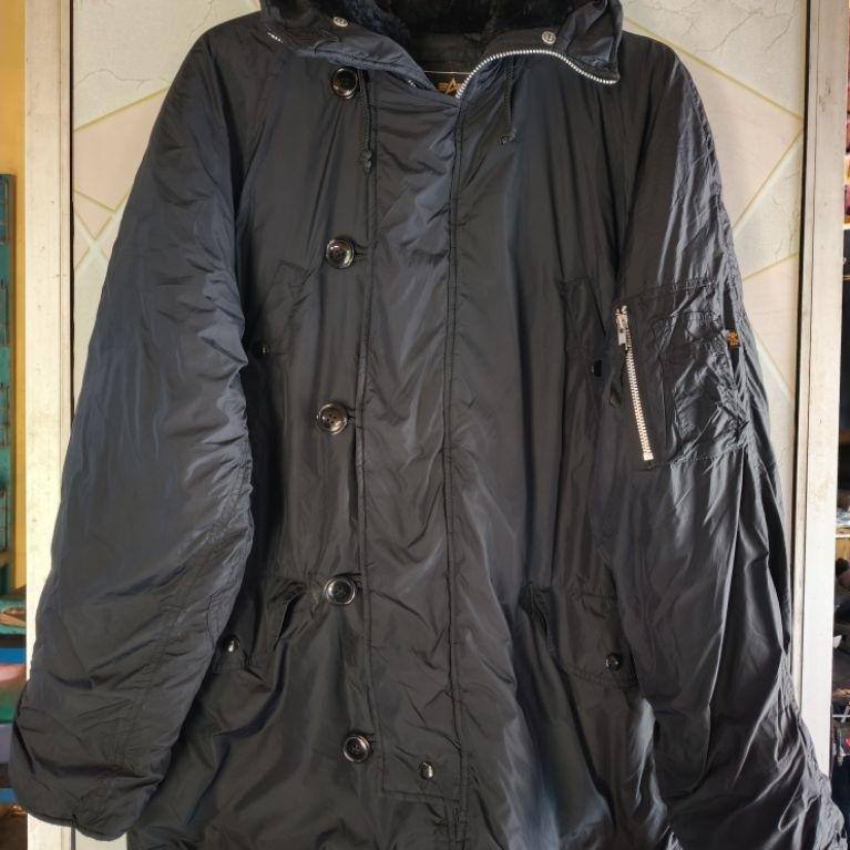 alpha industries parka jacket