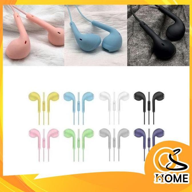 Promo BISA COD H681 Headset Macaron U19 Headset warna warni cantik Headphone  Earphones Handsfree Wi