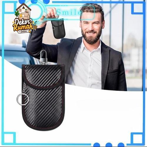 1PCS Faraday Bag For Key Fob Anti-Tracking Faraday Bag Car Shielding Key Case Bag Anti Theft