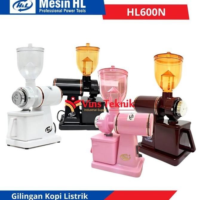 Gilingan Kopi Listrik Coffee Grinder Hl600N H&L Hl 600N