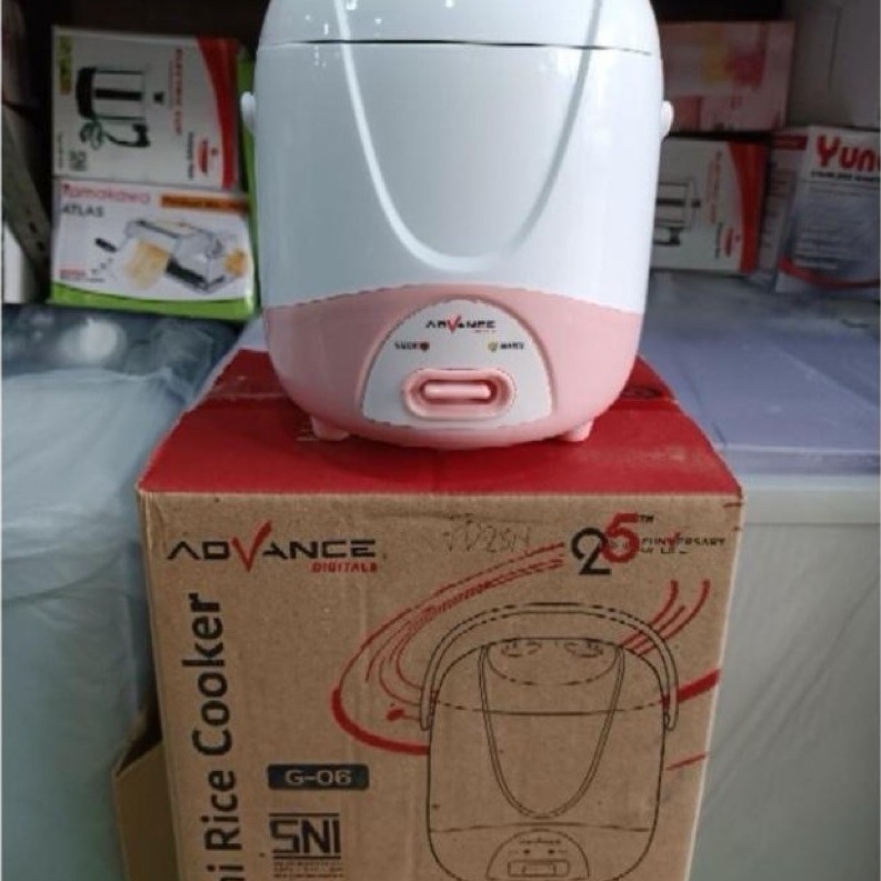 ADVANCE RICE COOKER TRAVEL G06 - MAGIC COM MINI ADVANCE 0.6 LITER - MEJIK KOM MURAH - MAGIC COM KECI