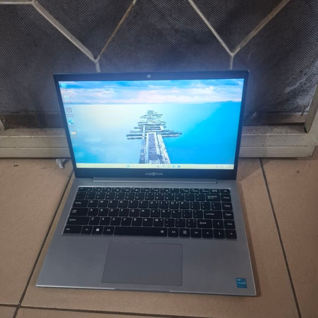 Laptop second Advan Soulmate 1405, Intel Celeron - N4020, Ram 4Gb, Ssd 128Gb